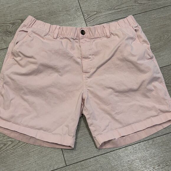 Bear Bottom Shorts Men's XL 7” Inseam Elastic Waist Chino Casual Preppy Pockets - Picture 1 of 5